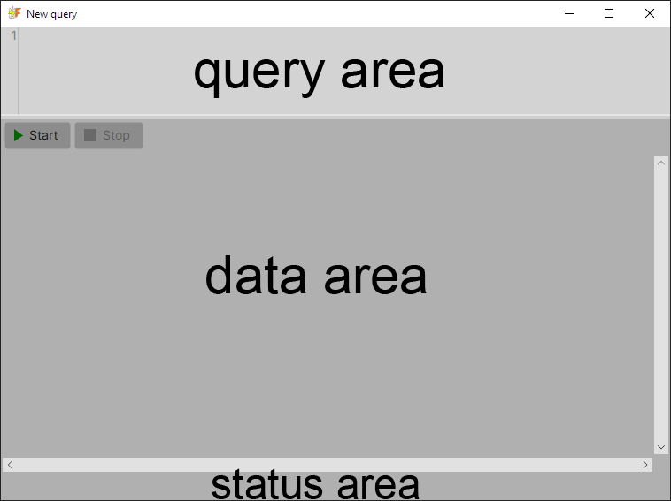 Query window areas